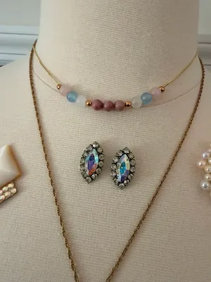 Mixed Jewelry Lot Vintage Avon