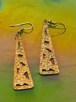 Vintage Cloisonné Enamel Gold Tone Jewelry Lot