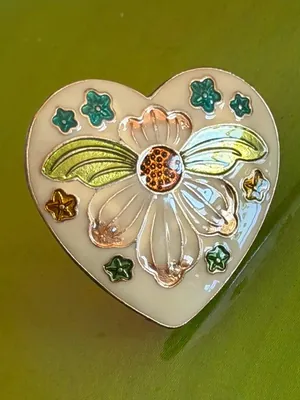 Vintage Cloisonné Enamel Gold Tone Jewelry Lot